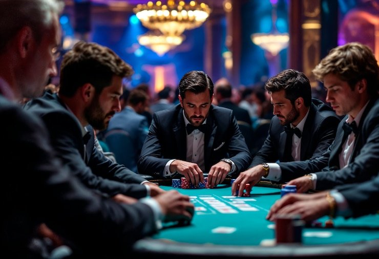 SA Gaming live dealer table with multi-camera feed displayed on waktoge platform